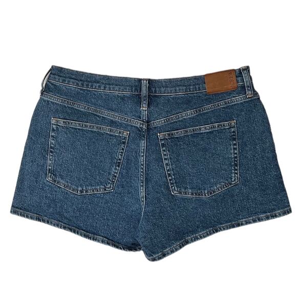 J. CREW High-Rise A-line Denim Shorts In Ancient Laurel Wash Size 29 - Picture 5 of 9
